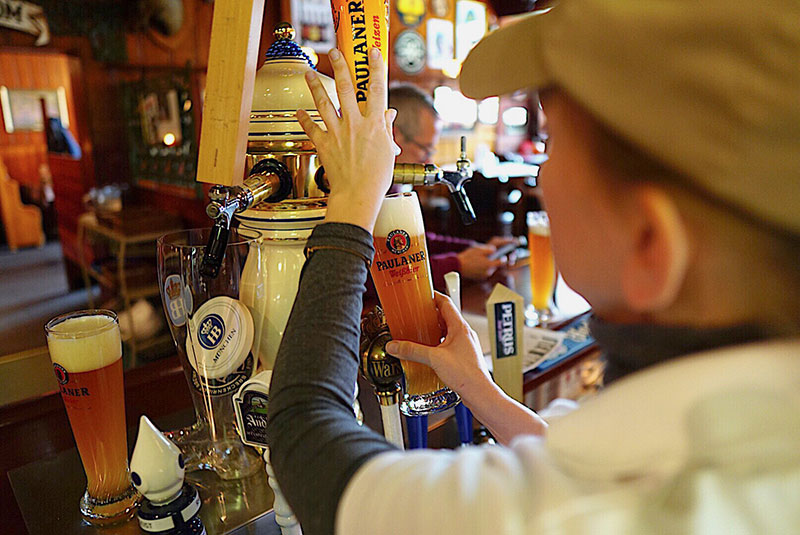 draft-beer-paulaner-wheat-beer-best-bar-in-cleveland-best-beer-list-in-cleveland Paulaner is a German brewery, established in 1634 in Munich by the Minim friars of the Neudeck ob der Au cloister.